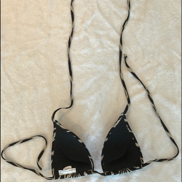 Robin Piccone Animal Print Swimsuit Top Size S - Picture 10 of 15